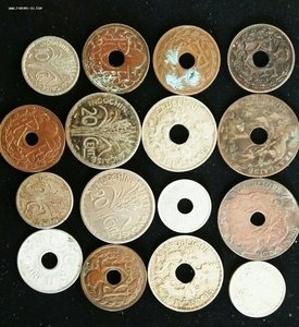 Монеты - Французский Индокитай +Вьетнам = 58 шт.