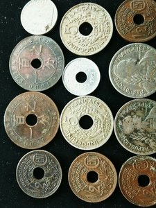 Монеты - Французский Индокитай +Вьетнам = 58 шт.