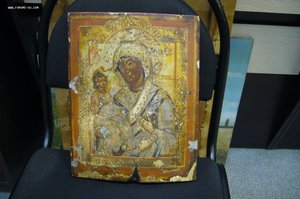 Икона Богородицы Троеручица