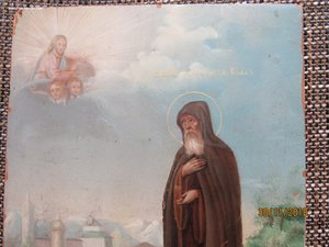 Икона "Преподобный Макарий Калязинский".