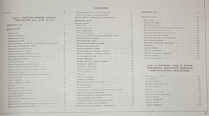 Атлас конструкций Советских тракторных двигателей