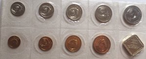 3 годовых набор монет
