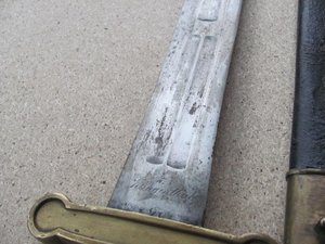 Тесак французский пешей артиллерии солдатский обр. 1816 г