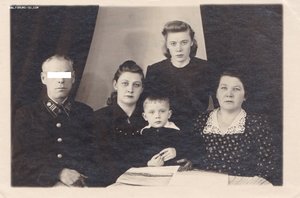 Мл.советник финслужбы 1-го разряда (?). Воронеж. 1954 г.