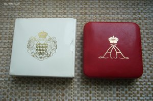 2 евро 2010 Монако в коробке