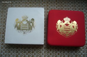 2 евро 2007 Монако в коробке