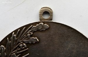 Медаль "За Усердие",шейная Николай 2,серебро (5)
