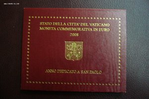 2 евро Сан Марино - Ватикан