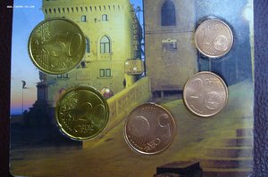 2 евро Сан Марино - Ватикан