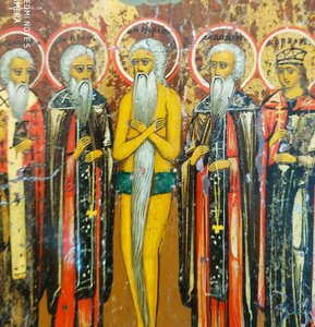 Икона " Избранные святые"