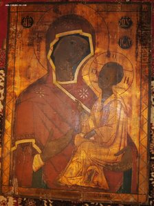 Тихвинская икона Божьей Матери - храмовая, 90см.