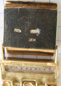 Мужской золотой браслет с бриллиантами