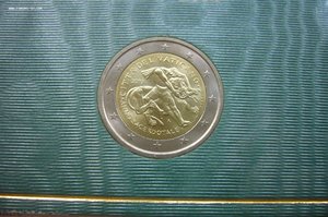 2 евро ватикан сан марино и прочее
