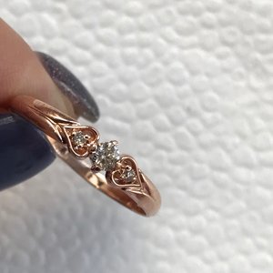 Золотое колечко с бриллиантом российская 585 недорого..