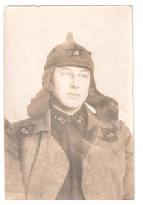 курсант-артиллерист, шифровка "РАУ", г.Рязань 1939 г.