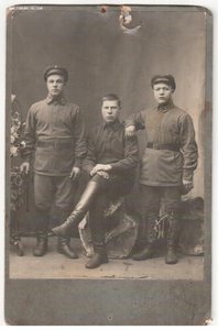 военные, с шифровками "КР" и эмбл. понтонных частей, 20-е г.