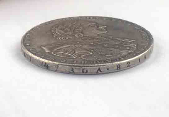 Монета 1723. Петр1.