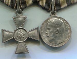 ГК 4 ст. + ГМ 4 ст.   195 пех. Оровайский полк.