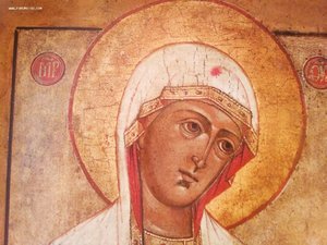 Икона Боголюбская (чиновая)