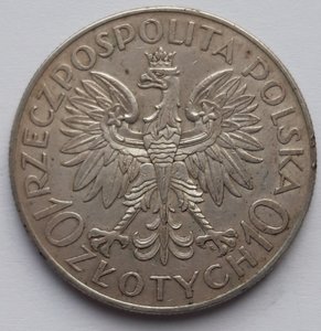 Ян Собецкий 10 злотых 1933