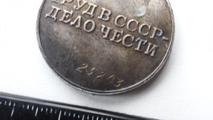 Медаль за трудовое отличие №25243