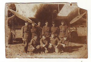 Летчик в буденовке,1936 год ( три фото)