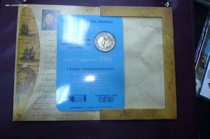 2 евро Сан Марино Ватикан Андорра