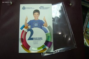 2 евро Сан Марино Ватикан Андорра