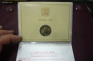 2 евро Сан Марино Ватикан Андорра