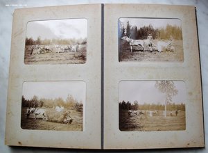 Альбом с фотографиями, виды Тверской губернии.