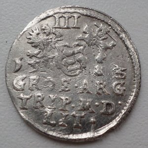 Трехгрошовик Стефан Баторий 1583 г (Литва)