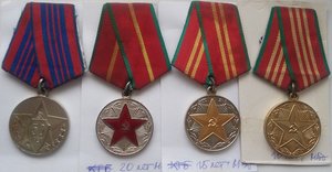 Комплект выслуги веломст.+ 50 лет Сов.милиции