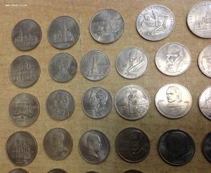 15 пятерок,25 рублей и 1 трояк Юбилейные СССР