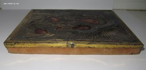 Икона Богоматери Иверская. 84 проба.
