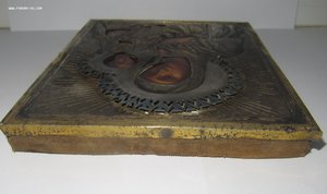 Икона Богоматери Иверская. 84 проба.