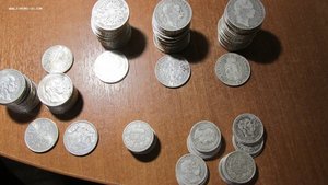 Массив монет Австро-Венгрии разные номиналы и типы серебро