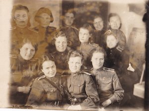 Девушки-курсанты. 30 июня 1943 года.