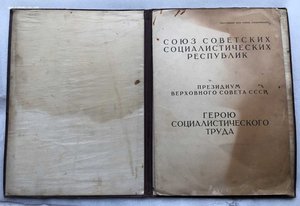 Герой Соцтруда+орденская+БГ.