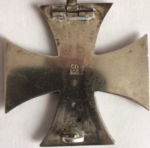 ЕК1 1914г. CD800, серебро, хороший сохран