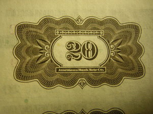 20 шт.(90р.)____1918 г.СИБИРЬ (American Bank Note Co.)ХF