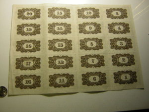 20 шт.(90р.)____1918 г.СИБИРЬ (American Bank Note Co.)ХF