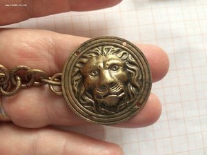 Застежка морского офицерского плаща конец 19 века.