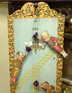 Старинная Настольная игра с человечками и шариком RRR