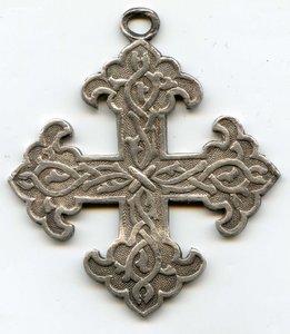 Крест Св. Нины IV ст. 95-я проба (!) (№1)