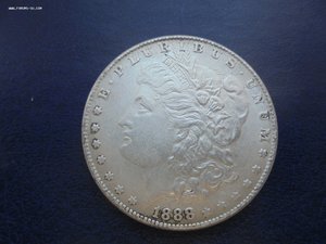 Доллар США 1888г. В СОХРАНЕ