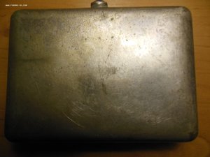 Агитационный портсигар 30 гг.