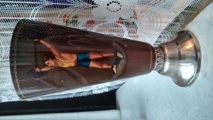 Тяжелая атлетика 1947-49, кубок спортивный серебро Федоскино