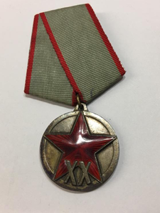 Группа наград с доками на командира полка НКВД