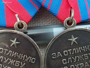 Комплект-двойное награждение серебряными медалями ООП + доки