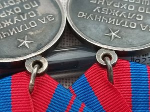Комплект-двойное награждение серебряными медалями ООП + доки